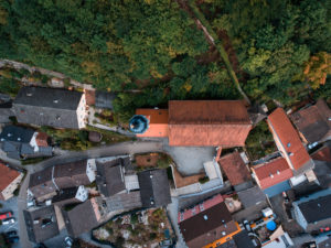 Prise de vue par drone domaine architecture construction et urbanisme