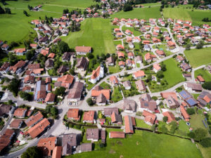 Prise de vue par drone domaine de l'urbanisme